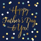 Vaderdagkaart Klassiek Happy Fathers Day to you